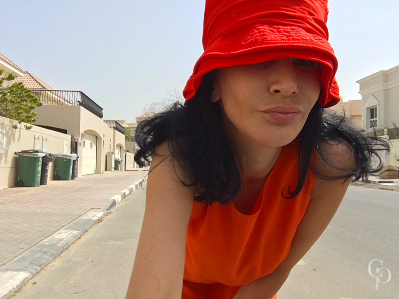 ORANGE HAT